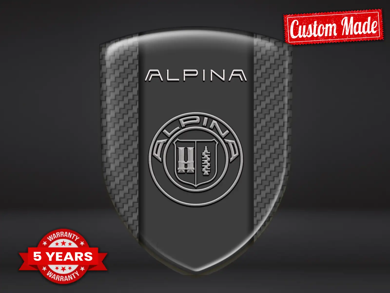 Alpina Personalisierte Autoembleme Edition Modern Pro